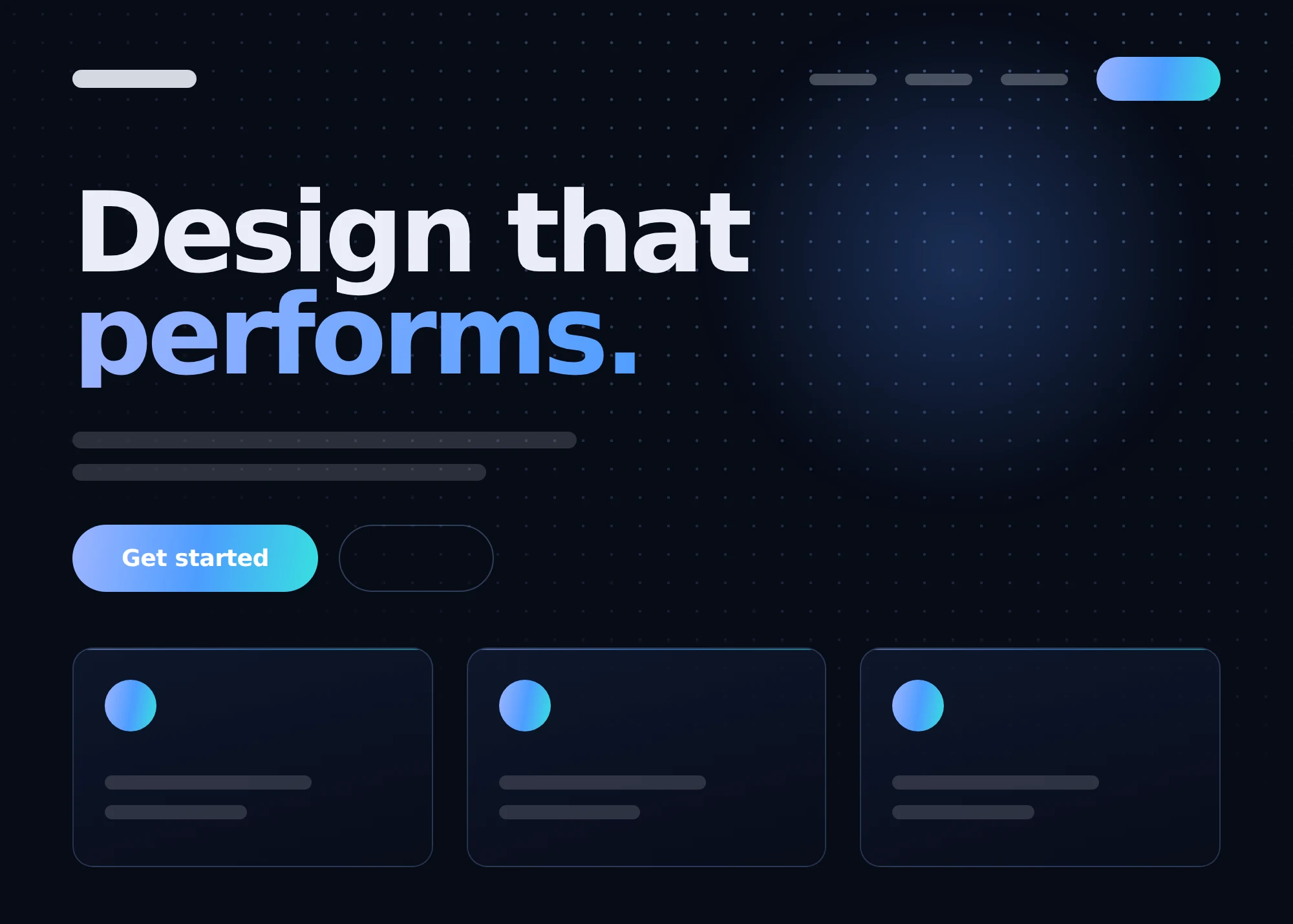 Rendered site preview